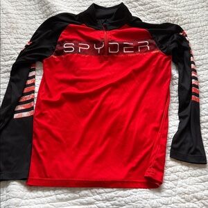 Spyder Long Sleeve 1/4 zip base layer